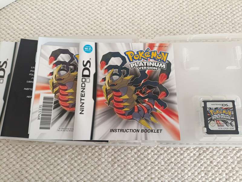 Pokémon Platinum Version Nintendo DS
