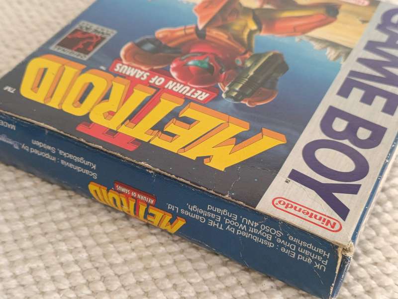 Metroid II Return Of Samus Nintendo Game Boy