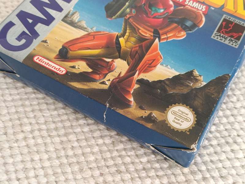 Metroid II Return Of Samus Nintendo Game Boy