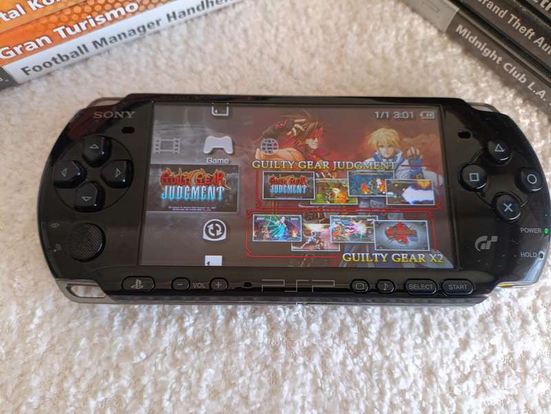 Sony Psp Gran Turismo Edition Console +Games Bundle