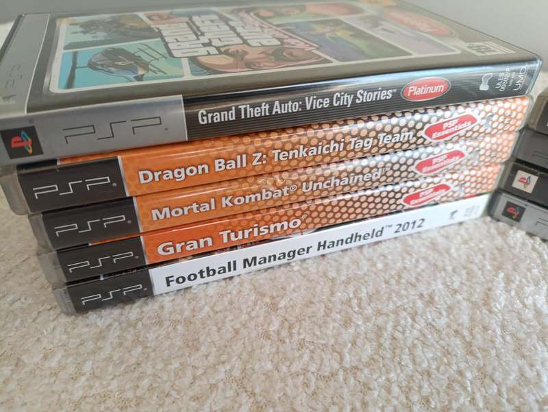 Sony Psp Gran Turismo Edition Console +Games Bundle