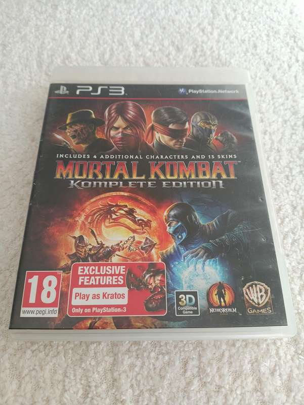 Mortal Kombat Komplete Edition PS 3