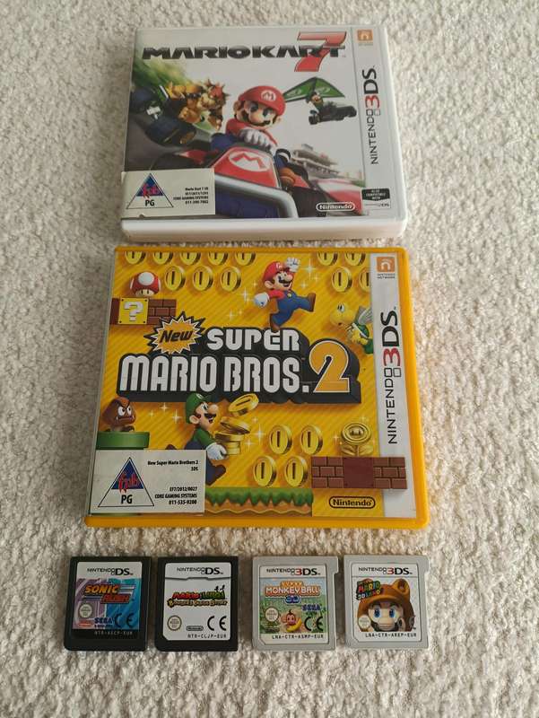 Nintendo 3DS European Region +Games