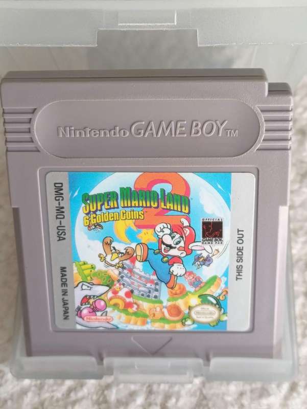 Super Mario Land 2 :6 Golden Coins Nintendo Game Boy