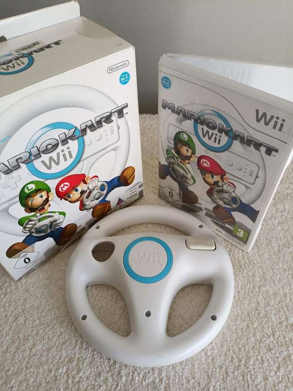 Mario Kart Wii PAL Region +Steering Wheel