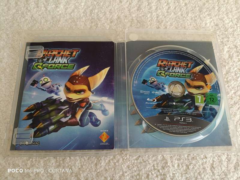 Ratchet and Clank Q Force Ps3 CIB
