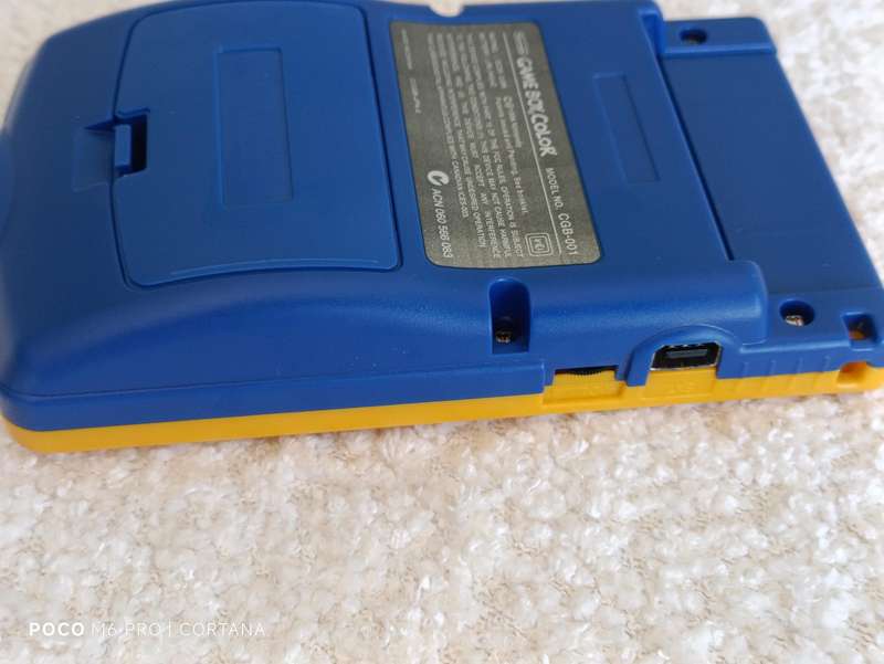 Nintendo Gameboy Color With Backlit Screen