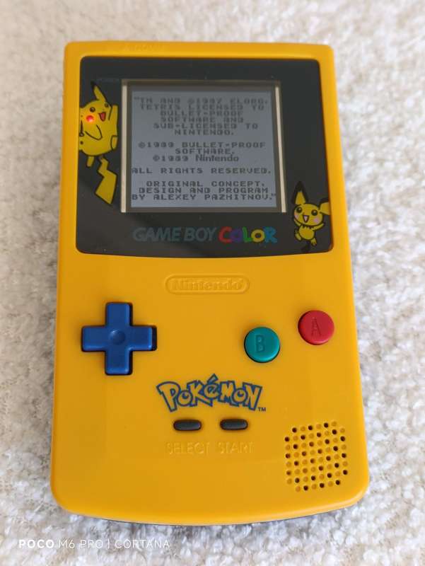 Nintendo Gameboy Color With Backlit Screen