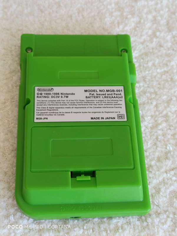 Nintendo Gameboy Pocket With Backlit Screen