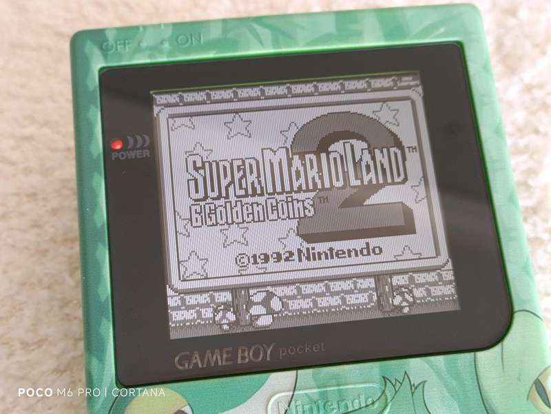 Nintendo Gameboy Pocket With Backlit Screen
