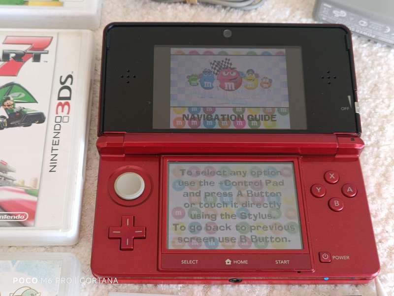 Nintendo 3DS Euro Region Console +Games Bundle