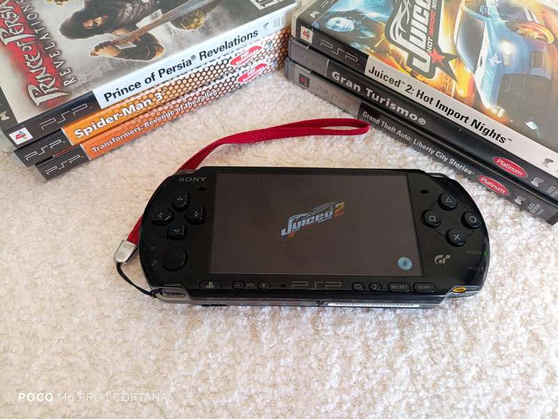 Sony Psp Console +Games Bundle