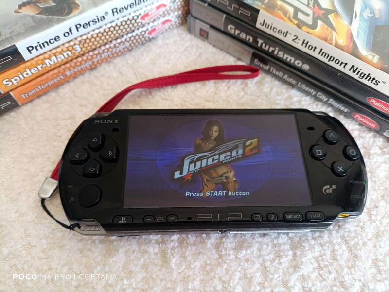 Sony Psp Console +Games Bundle