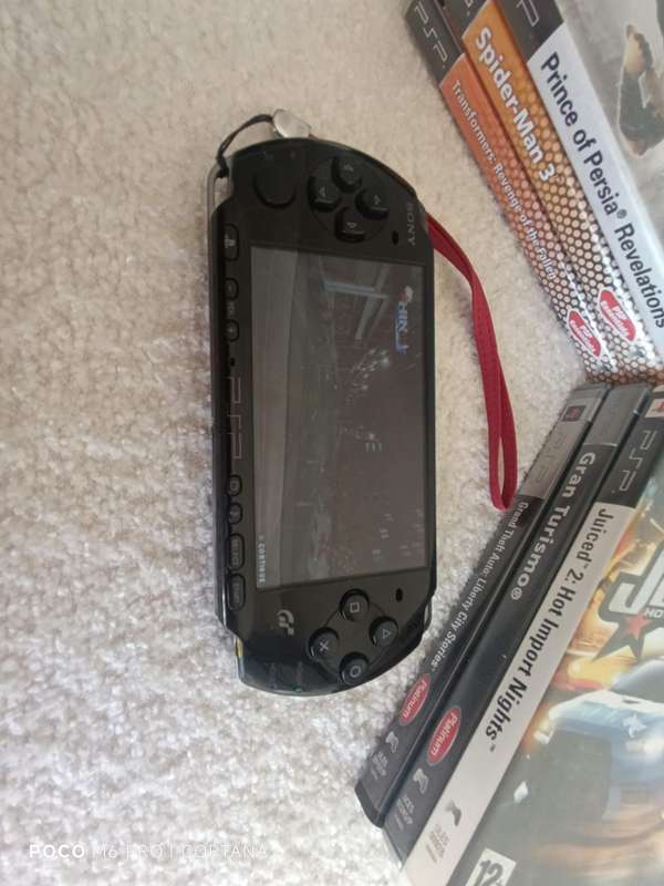 Sony Psp Console +Games Bundle
