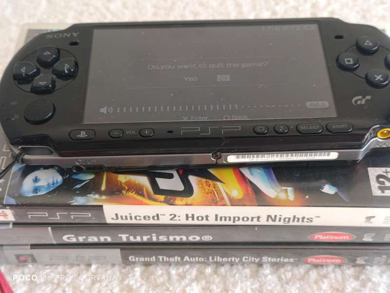 Sony Psp Console +Games Bundle