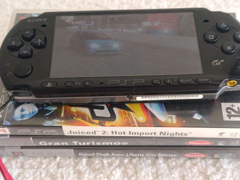Sony Psp Console +Games Bundle