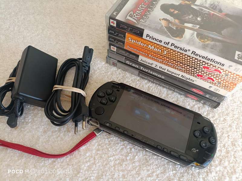 Sony Psp Console +Games Bundle