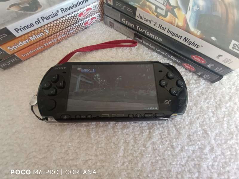 Sony Psp Console +Games Bundle