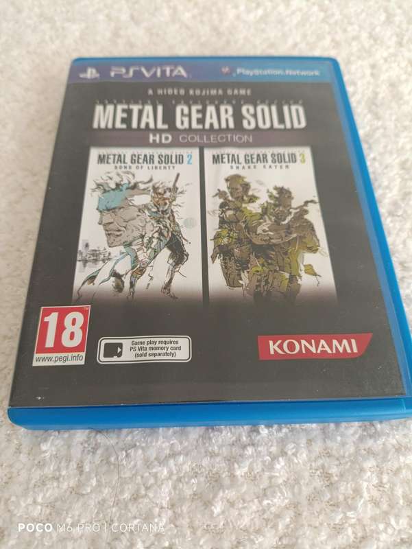 Metal Gear Solid HD Collection PS Vita CIB