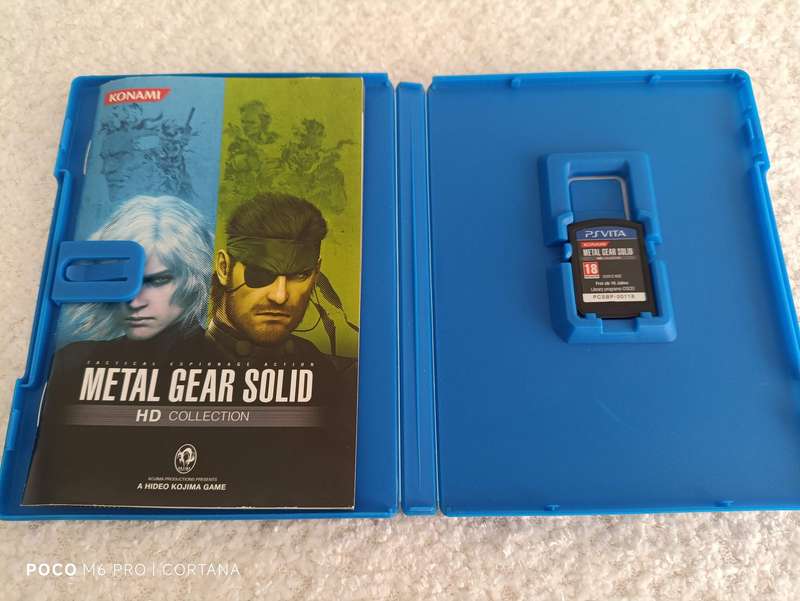 Metal Gear Solid HD Collection PS Vita CIB