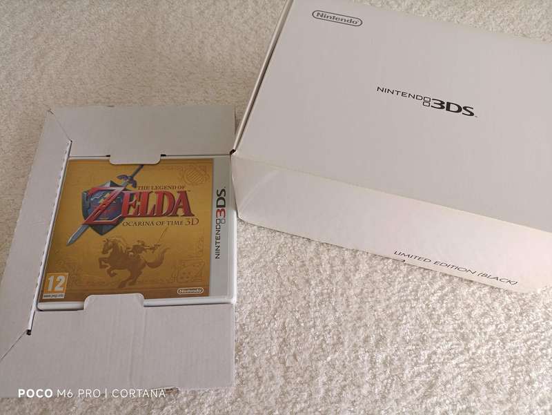 The Legend of Zelda 25 th Anniversary Limited Edition nintendo 3DS Euro Region Console +Box