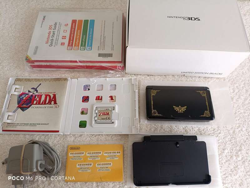 The Legend of Zelda 25 th Anniversary Limited Edition nintendo 3DS Euro Region Console +Box