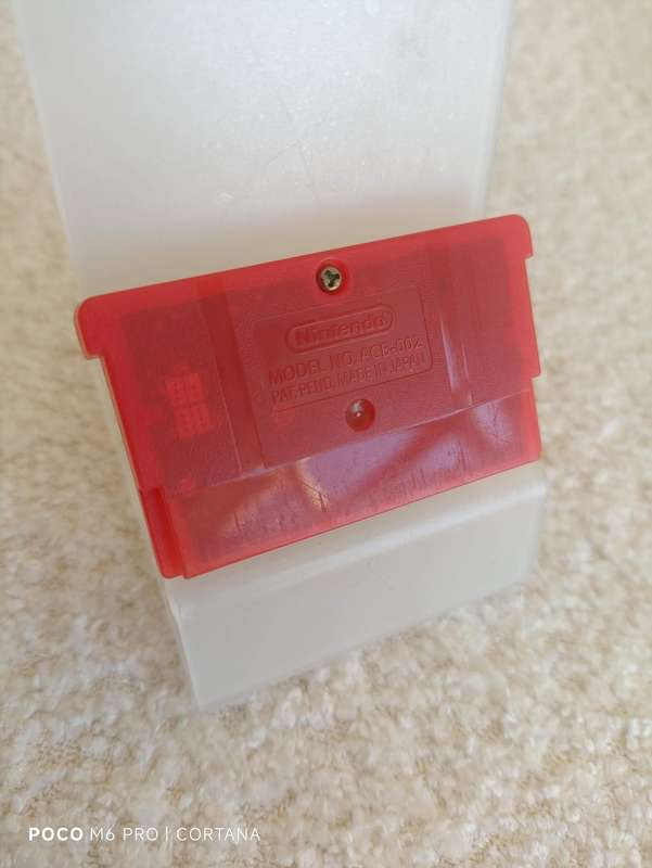 Pokémon Fire Red Version Gameboy Gba Gameboy Advance