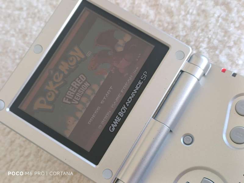 Pokémon Fire Red Version Gameboy Gba Gameboy Advance
