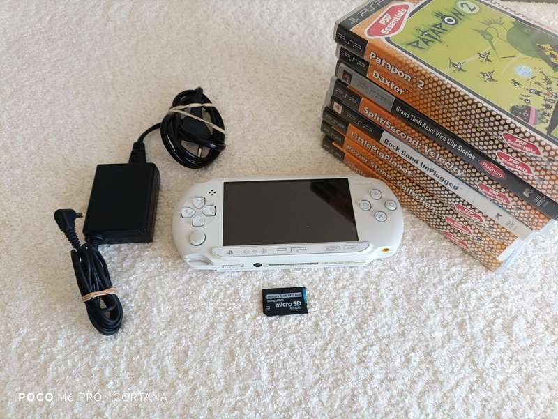 Psp Console With Games +Charger
