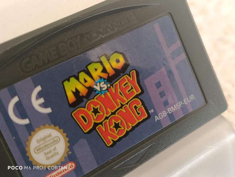 Mario VS Donkey Kong GameBoy GBA