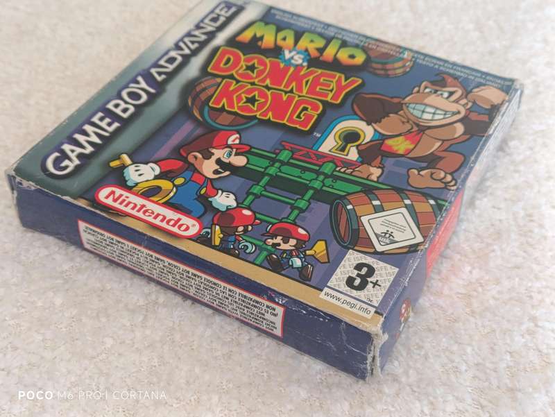Mario VS Donkey Kong GameBoy GBA