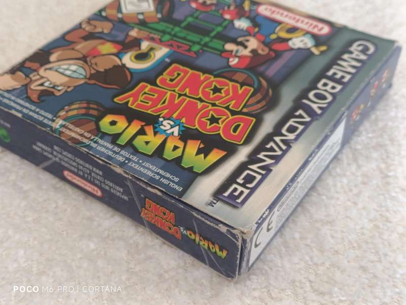 Mario VS Donkey Kong GameBoy GBA