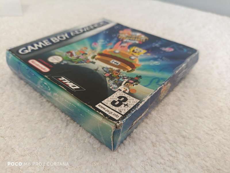 The SpongeBob SquarePants Movie Gameboy GBA