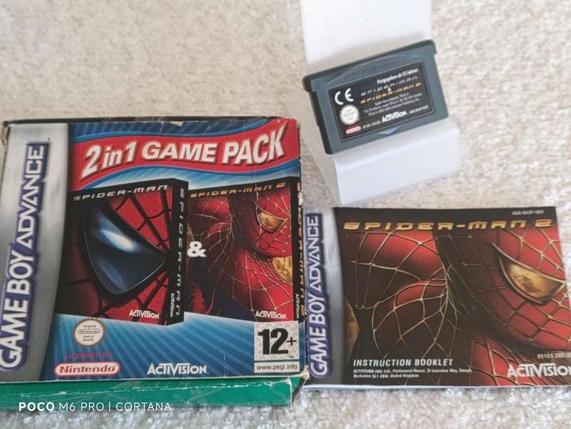 Spider - Man & Spider - Man 2 Gameboy GBA