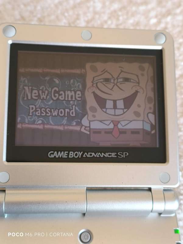The SpongeBob SquarePants Movie Gameboy GBA