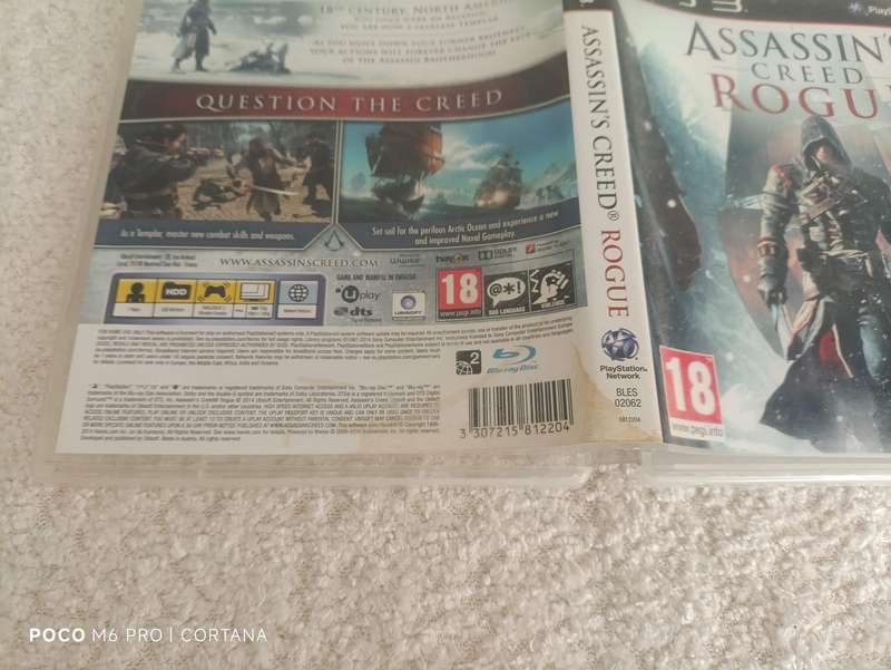Assassins Creed Rogue PS3