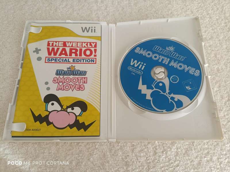 WARIO Ware Smooth Moves Nintendo Wii PAL