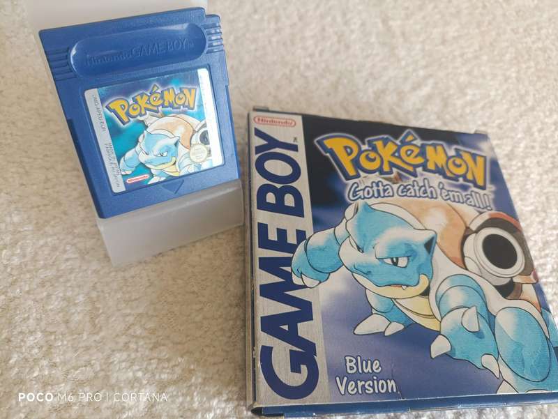 Pokémon Blue Version Game Boy