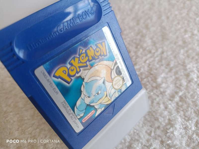 Pokémon Blue Version Game Boy
