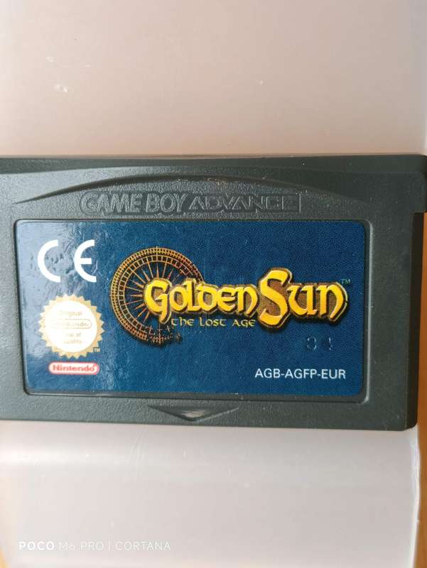 Golden Sun The Lost Age Gameboy GBA