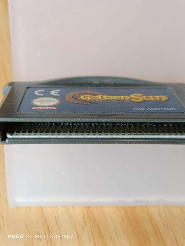 Golden Sun The Lost Age Gameboy GBA