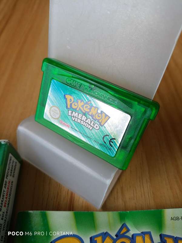 Pokémon Emerald Version Gameboy Gba CIB