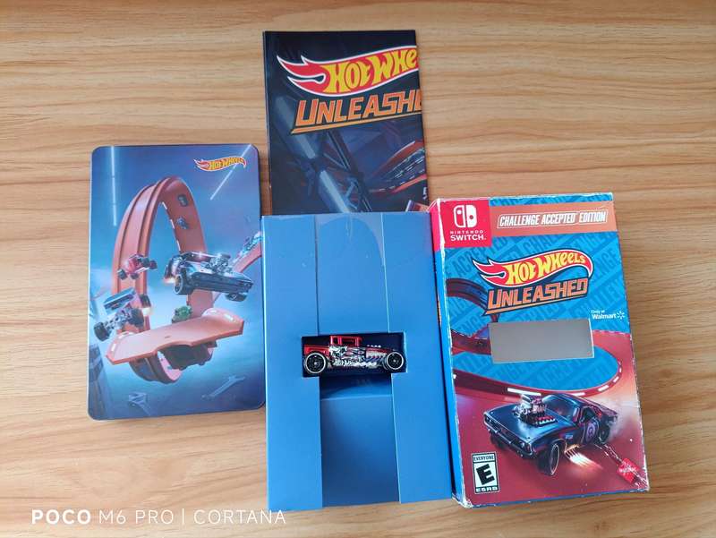 Hot Wheels Unleashed Challenge Accepted Edition Steelbook Nintendo Switch