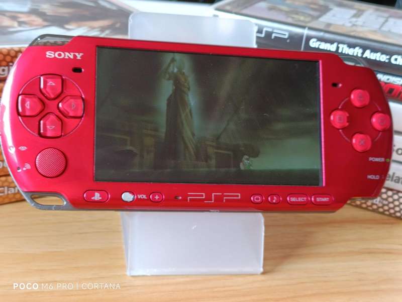 PSP Console With Games, Original Charger and Memory Card