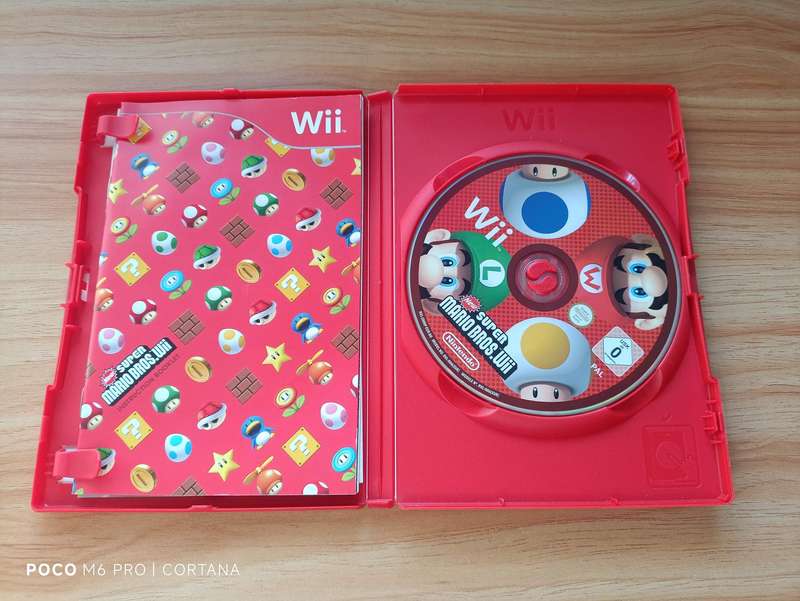 New Super Mario Bros Nintendo Wii PAL