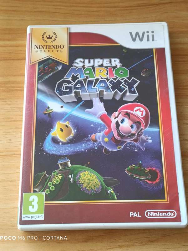 Super Mario Galaxy Wii PAL