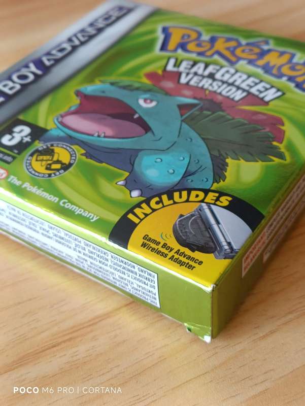 Pokémon Leafgreen Nintendo Gameboy Gba CIB