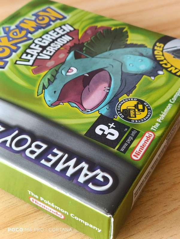 Pokémon Leafgreen Nintendo Gameboy Gba CIB