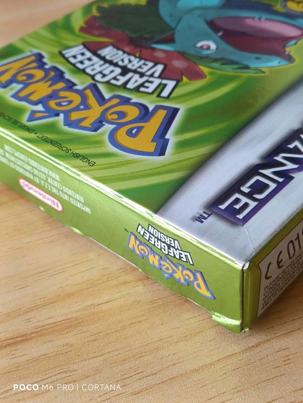 Pokémon Leafgreen Nintendo Gameboy Gba CIB