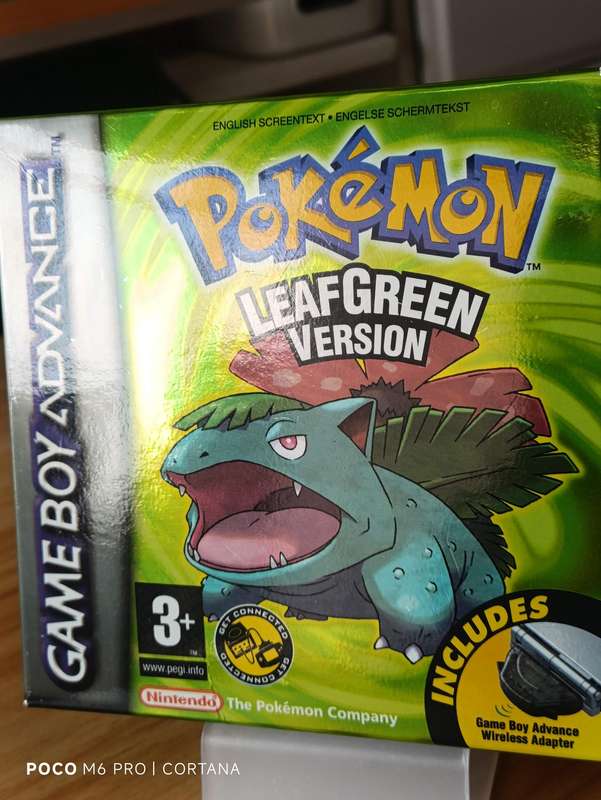 Pokémon Leafgreen Nintendo Gameboy Gba CIB